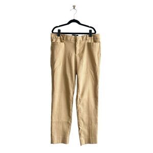 Banana Republic Pants Women's 6 Sloan Yellow Ochre Chino Trouser Dress Casual
